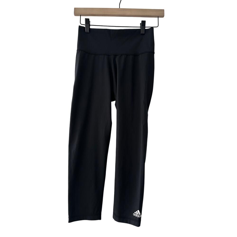 Adidas Black Yoga Leggings, Small